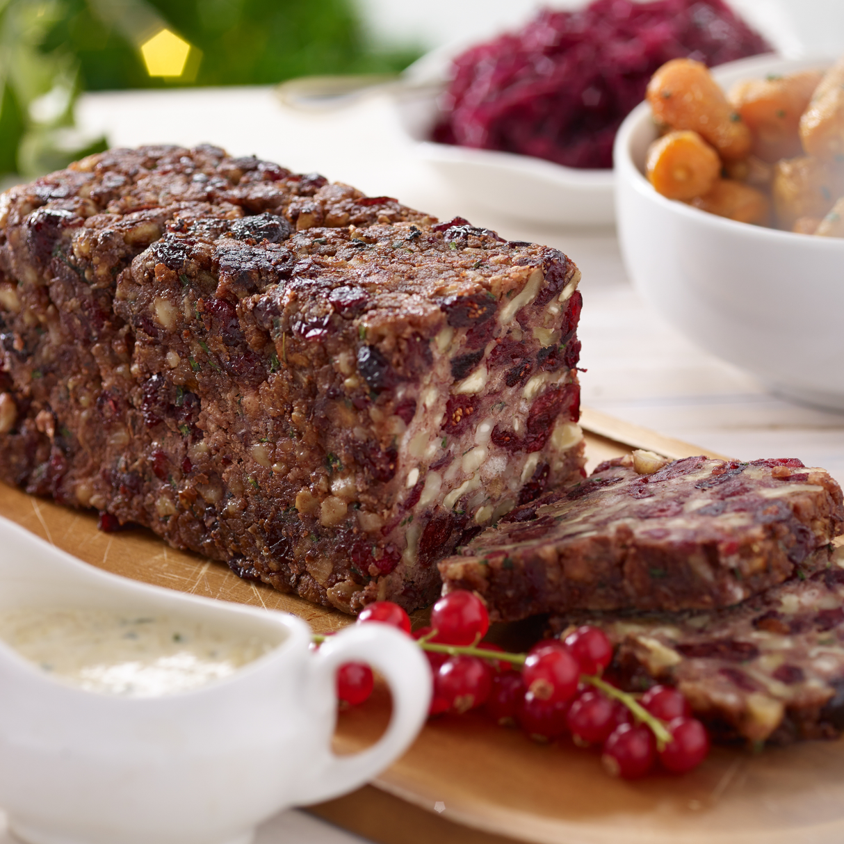 Vegan Festive Nut Roast