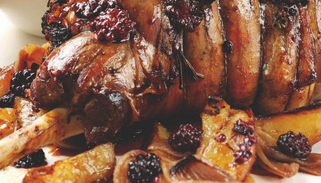 Rosemary & Honey Lamb with Red Potato Wedges